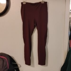 Brown Dress Pants with Tapered Leg Design
